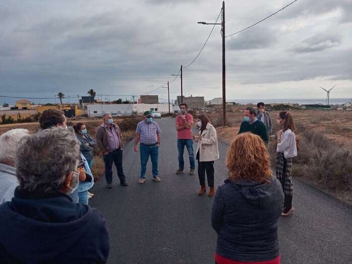 Imagen del camino recién reasfaltado / TA